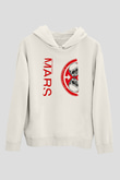 30 Seconds To Mars Baskılı Unisex Beyaz Hoodie