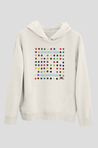 30 Seconds To Mars Baskılı Unisex Beyaz Hoodie