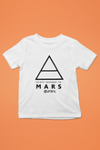 30 Seconds To Mars Baskılı Unisex Beyaz Çocuk Tişört