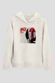 30 Seconds To Mars Baskılı Unisex Beyaz Hoodie
