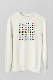 30 Seconds To Mars Baskılı Unisex Beyaz Sweatshirt