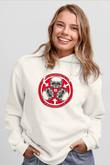30 Seconds To Mars Baskılı Unisex Beyaz Hoodie