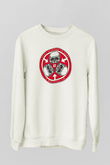 30 Seconds To Mars Baskılı Unisex Beyaz Sweatshirt