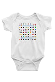 30 Seconds To Mars Baskılı Unisex Beyaz Bebek Body - Zıbın