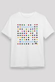 30 Seconds To Mars Baskılı Unisex Beyaz Tişört