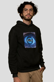 30 Seconds To Mars Baskılı Unisex Siyah Hoodie