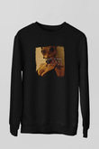 30 Seconds To Mars Baskılı Unisex Siyah Sweatshirt
