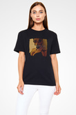 30 Seconds To Mars Baskılı Unisex Siyah Tişört