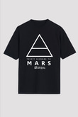 30 Seconds To Mars Siyah Unisex Oversize Tişört T-Shirt