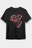 42 Decibel Siyah Unisex Tişört T-Shirt - TişörtFabrikası