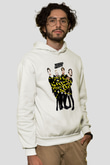 5 Seconds Of Summer Beyaz Unisex Kapşonlu Sweatshirt