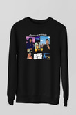 A Boosie Wit Da Hoodie Baskılı Unisex Siyah Sweatshirt