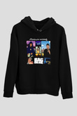 A Boosie Wit Da Hoodie Baskılı Unisex Siyah Hoodie