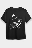 A Boosie Wit Da Hoodie Baskılı Unisex Siyah Tişört - Tshirt
