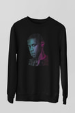 A Boosie Wit Da Hoodie Baskılı Unisex Siyah Sweatshirt