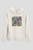 A Day to remember Baskılı Unisex Beyaz Hoodie