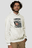 A Day to remember Baskılı Unisex Beyaz Hoodie