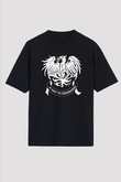A Day to remember Baskılı Unisex Siyah Oversize Tişört