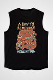 A Day to remember Baskılı Unisex Siyah Kolsuz Tişört
