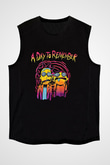 A Day to remember Baskılı Unisex Siyah Kolsuz Tişört
