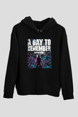 A Day To Remember Siyah Unisex Kapüşonlu Sweatshirt
