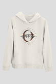 A Perfect Circle Baskılı Unisex Beyaz Hoodie