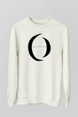 A Perfect Circle Baskılı Unisex Beyaz Sweatshirt