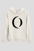 A Perfect Circle Baskılı Unisex Beyaz Hoodie