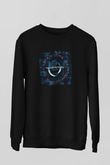A Perfect Circle Baskılı Unisex Siyah Sweatshirt