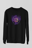 A Perfect Circle Baskılı Unisex Siyah Sweatshirt