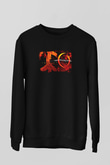A Perfect Circle Baskılı Unisex Siyah Sweatshirt