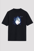 A Perfect Circle Baskılı Unisex Siyah Oversize Tişört