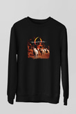 A Perfect Circle Baskılı Unisex Siyah Sweatshirt