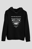 A Perfect Circle Siyah Unisex Kapüşonlu Sweatshirt