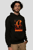 A Perfect Circle Siyah Unisex Kapüşonlu Sweatshirt