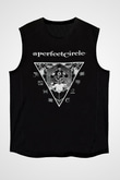 A Perfect Circle Siyah Unisex Kolsuz Tişört