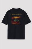 A Perfect Circle Siyah Unisex Oversize Tişört T-Shirt