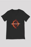 A Perfect Circle Siyah Unisex V Yaka Tişört T-Shirt