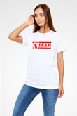 A-Team Beyaz Unisex Tişört T-Shirt