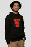 A Tribe Called Quest Baskılı Unisex Siyah Hoodie