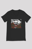 A Tribe Called Quest Baskılı Unisex Siyah V Yaka Tişört - Tshirt