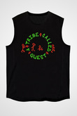 A Tribe Called Quest Baskılı Unisex Siyah Kolsuz Tişört - Tshirt