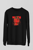 A Tribe Called Quest Baskılı Unisex Siyah Sweatshirt