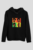 A Tribe Called Quest Baskılı Unisex Siyah Hoodie