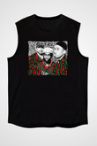 A Tribe Called Quest Baskılı Unisex Siyah Kolsuz Tişört - Tshirt