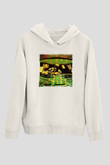 A Tribe Called Quest Beyaz Unisex Kapşonlu Sweatshirt