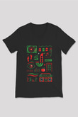 A Tribe Called Quest Siyah Unisex V Yaka Tişört