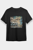 A Wilhelm Scream Baskılı Unisex Siyah Tişört