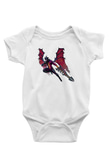 Aatrox James Baskılı Beyaz Unisex Bebek Body - Zıbın