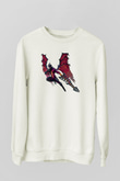 Aatrox James Baskılı Beyaz Unisex Sweatshirt